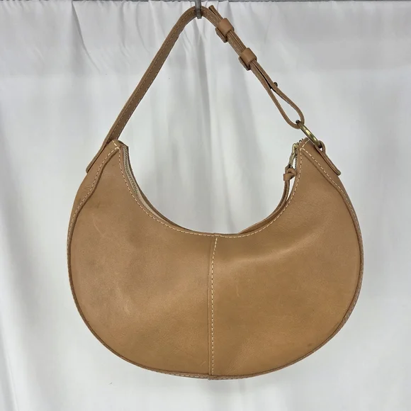 Portland Leather Goods Classic Nora Shoulder Bag in color Honey - Picture 3 of 11